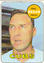 1969 Topps Baseball Cards      535     Phil Regan